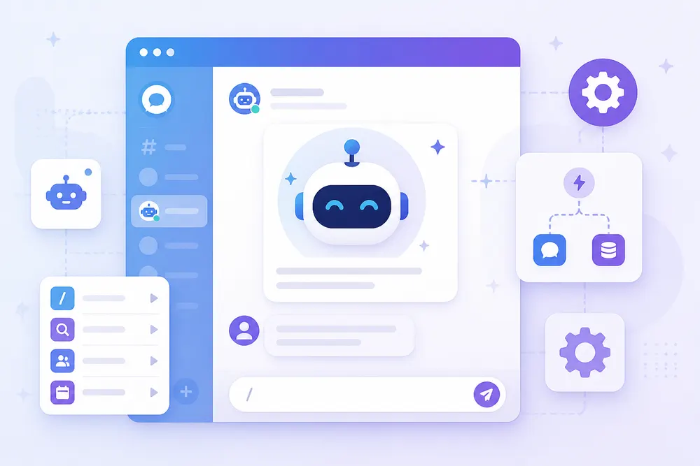 Telegram bots automation stickers and scheduled messages illustration