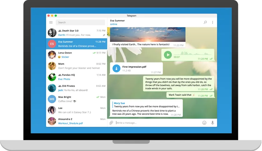 Telegram Desktop on Windows storage cleanup tip for cached media